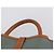 Capa de roupa em couro Valentino verde e dourado Auth bs31394 - vista 8