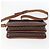 Céline Borsa a Spalla in Tela Macadam CELINE in Pelle PVC Marrone Oro Auth 157766 D'oro - vista 5
