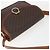 Céline Borsa a Spalla in Tela Macadam CELINE in Pelle PVC Marrone Oro Auth 157766 D'oro - vista 6