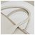 Autre Marque Borsa a mano 5AC in pelle 2 in 1 Maison Margiela Bianco Argento Auth 154753 - vista 14
