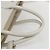Autre Marque Borsa a mano 5AC in pelle 2 in 1 Maison Margiela Bianco Argento Auth 154753 - vista 7