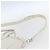 Autre Marque Borsa a mano 5AC in pelle 2 in 1 Maison Margiela Bianco Argento Auth 154753 - vista 9