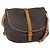 LOUIS VUITTON Borsa a Spalla Monogram Saumur 35 M42254 LV Auth ka706 Monogramma