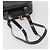 Borsa Tote Bamboo GUCCI Pelle lucida Nera Oro 001 3444 1650 Auth 153194 - vista 7