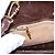 Borsa a Spalla Micro GG in Tela Gucci Marrone Oro Auth 156939 D'oro - vista 18