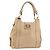 Chloé Borsa Tote in Pelle Beige Oro Auth bs31516 D'oro