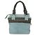 LOEWE Borsa a Mano Anagram in Pelle Scamosciata Blu Turchese Argento Autentica 156184 - vista 2