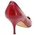 Miu Miu High Heels Lackleder Rot Auth ti3462 - Ansicht 3
