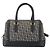 Borsa a mano in tela Trotter Christian Dior blu navy e oro Auth gh760 D'oro - vista 13