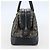 Borsa a mano in tela Trotter Christian Dior blu navy e oro Auth gh760 D'oro - vista 4