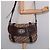 Christian Dior Trotter Canvas Shoulder Bag Brown Silver Auth 144872 Silvery - view 23