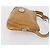 BALLY Borsa a Mano in Tela e Pelle 2 Pezzi Beige Bianco Auth am9153 - vista 12