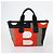 BALLY Borsa a Mano in Tela e Pelle 2 Pezzi Beige Bianco Auth am9153 - vista 2