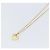 Collana Christian Dior metallo oro Auth sw1622 D'oro - vista 4
