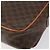 Céline Borsa a Spalla in Tela Macadam CELINE in Pelle PVC Marrone Oro Auth ep11087 D'oro - vista 15