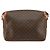 Céline Borsa a Spalla in Tela Macadam CELINE in Pelle PVC Marrone Oro Auth ep11087 D'oro - vista 2