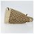 Borsa Pretty Sherry Line in tela GG Gucci beige e oro 257064 Auth 146262 D'oro - vista 3
