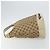 Borsa Pretty Sherry Line in tela GG Gucci beige e oro 257064 Auth 146262 D'oro - vista 4