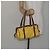 Autre Marque BORSO A MANO IN CANVAS INTRECCIATO BOTTEGA VENETA GIALLO ORO Auth hk3145 D'oro - vista 21