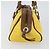 Autre Marque BORSO A MANO IN CANVAS INTRECCIATO BOTTEGA VENETA GIALLO ORO Auth hk3145 D'oro - vista 3