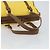 Autre Marque BORSO A MANO IN CANVAS INTRECCIATO BOTTEGA VENETA GIALLO ORO Auth hk3145 D'oro - vista 7