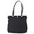 Borsa Tote PRADA in nylon e pelle nera argento autentica bs29882 Nero - vista 13