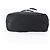 Borsa Tote PRADA in nylon e pelle nera argento autentica bs29882 Nero - vista 5