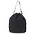 PRADA Borsa a mano in nylon nero argento Auth 147526 - vista 2