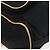 PRADA Borsa a mano in nylon nero argento Auth 147526 - vista 8