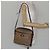Autre Marque Borsa a Spalla Nova Check in Tela Beige Oro Auth ep11351 D'oro - vista 22