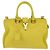 SAINT LAURENT Petit Kabas Borsa a Mano Pelle 2in1 Oro Giallo Auth BA7092 D'oro - vista 13