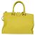 SAINT LAURENT Petit Kabas Borsa a Mano Pelle 2in1 Oro Giallo Auth BA7092 D'oro - vista 2