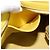 SAINT LAURENT Petit Kabas Borsa a Mano Pelle 2in1 Oro Giallo Auth BA7092 D'oro - vista 22