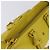 SAINT LAURENT Petit Kabas Borsa a Mano Pelle 2in1 Oro Giallo Auth BA7092 D'oro - vista 6