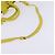 SAINT LAURENT Petit Kabas Borsa a Mano Pelle 2in1 Oro Giallo Auth BA7092 D'oro - vista 8