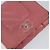 CHANEL V Stitch COCO Mark Cartera Trifold de Piel de Cordero Rosa Plata CC Auth 146750 - vista 17