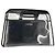 Borsa a mano GUCCI in vinile nero trasparente Auth ep11074