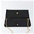 Borsa a spalla con catena Christian Dior in nylon nero e oro Auth yk19698 D'oro - vista 10