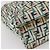 FENDI Zucca Canvas Tote Bag Navy Auth 147615 Marineblau - Ansicht 14