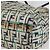 FENDI Zucca Canvas Tote Bag Navy Auth 147615 Marineblau - Ansicht 9