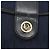 Borsa a Spalla in Tela Trotter Christian Dior Blu Navy Oro Auth bs30159 D'oro - vista 10