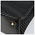 BALLY Borsa a Mano in Pelle Nera e Oro Auth BA7018 Nero D'oro - vista 16