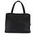 BALLY Borsa a Mano in Pelle Nera e Oro Auth BA7018 Nero D'oro - vista 2