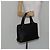 BALLY Borsa a Mano in Pelle Nera e Oro Auth BA7018 Nero D'oro - vista 23