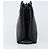 BALLY Borsa a Mano in Pelle Nera e Oro Auth BA7018 Nero D'oro - vista 3