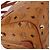 Borsa MCM Vicetos Logogram PVC 2 in 1 Marrone Oro Auth BA5195 D'oro - vista 16