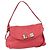 Chloé Borsa a Mano Chloe Lily in Pelle 2 in 1 Rosa Argento Auth BA7367V