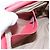 Chloé Borsa a Mano Chloe Lily in Pelle 2 in 1 Rosa Argento Auth BA7367V - vista 20