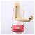 Chloé Borsa a Mano Chloe Lily in Pelle 2 in 1 Rosa Argento Auth BA7367V - vista 22