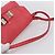 Chloé Borsa a Mano Chloe Lily in Pelle 2 in 1 Rosa Argento Auth BA7367V - vista 7